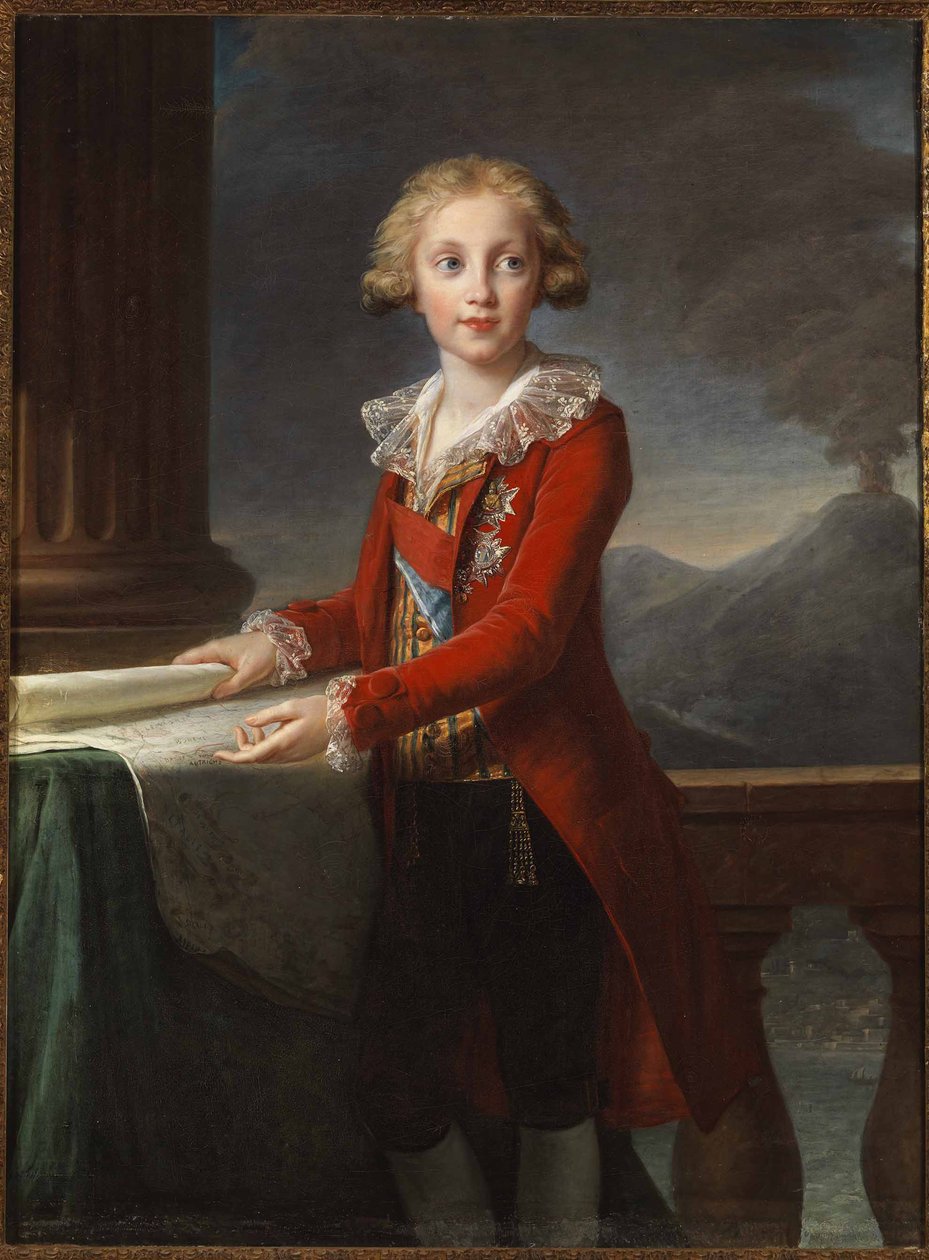 Portrett av kong Frans I av de to Siciliene 1777-1830, 1790. av Elisabeth Louise Vigee Lebrun