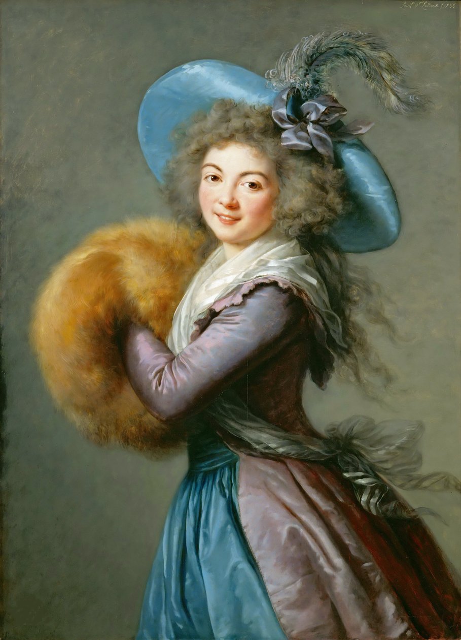 Portrett av Madame Molé-Raymond, 1786. av Elisabeth Louise Vigee Lebrun