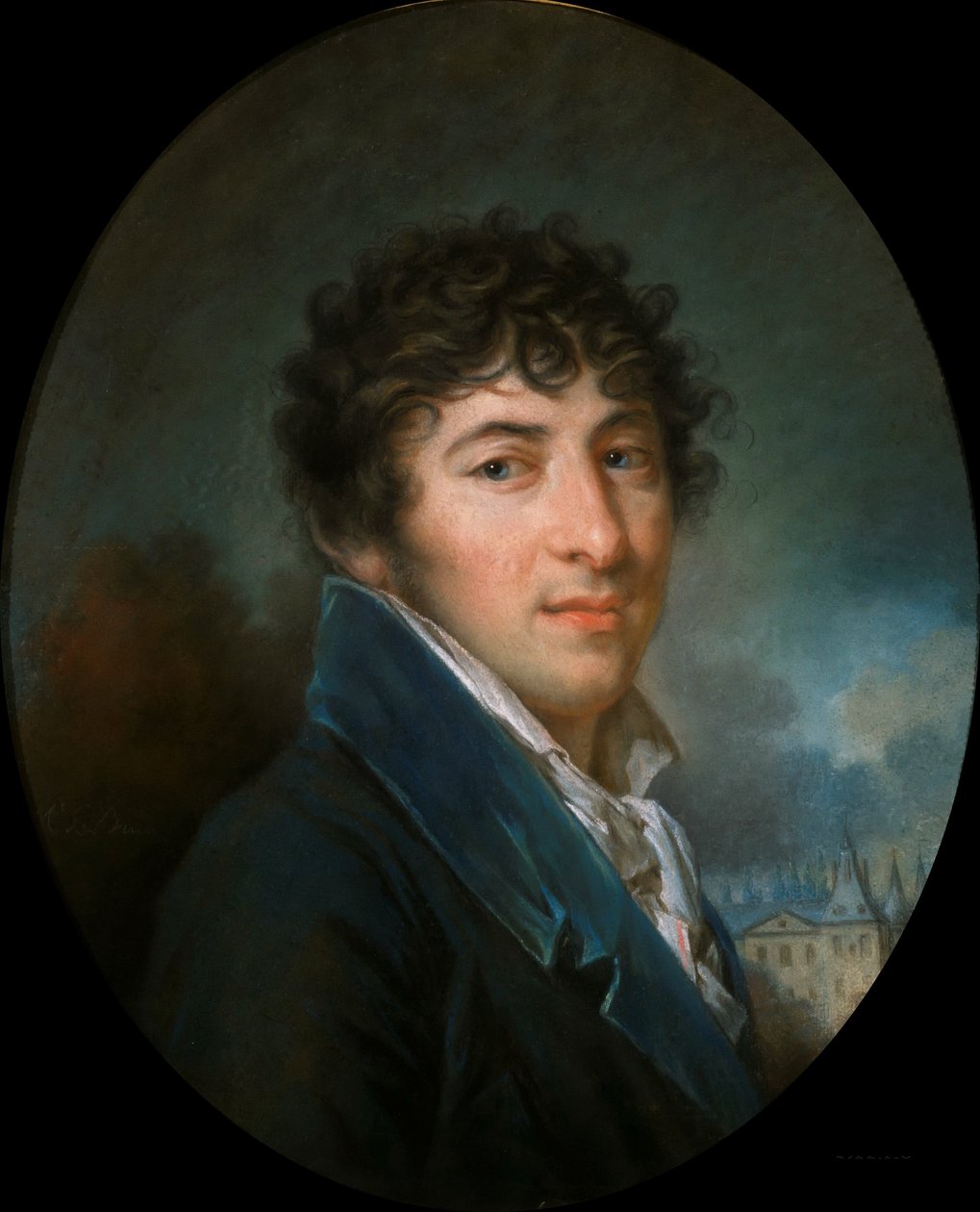 Portrett av Moritz Christian Reichsgraf von Fries 1777-1828, ca. 1796. av Elisabeth Louise Vigee Lebrun