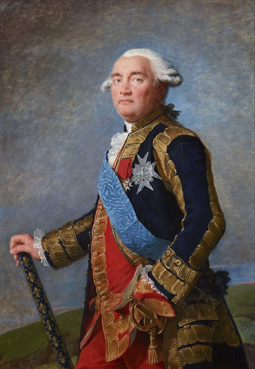 Portrett av Philippe Henri, Marquis de Ségur 1724-1801, ca. 1798. av Elisabeth Louise Vigee Lebrun