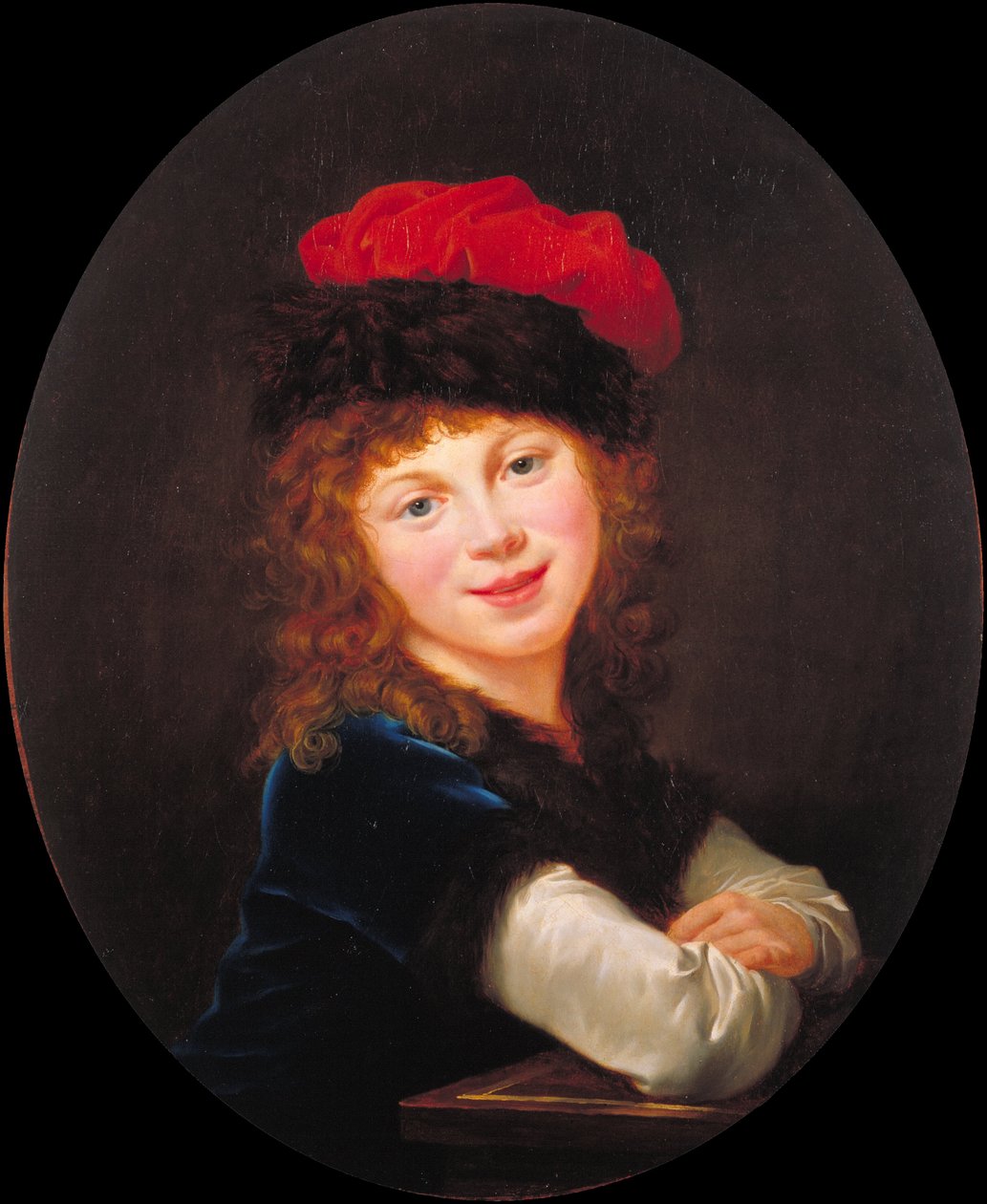 Portrett av en jente av Elisabeth Louise Vigee-Lebrun