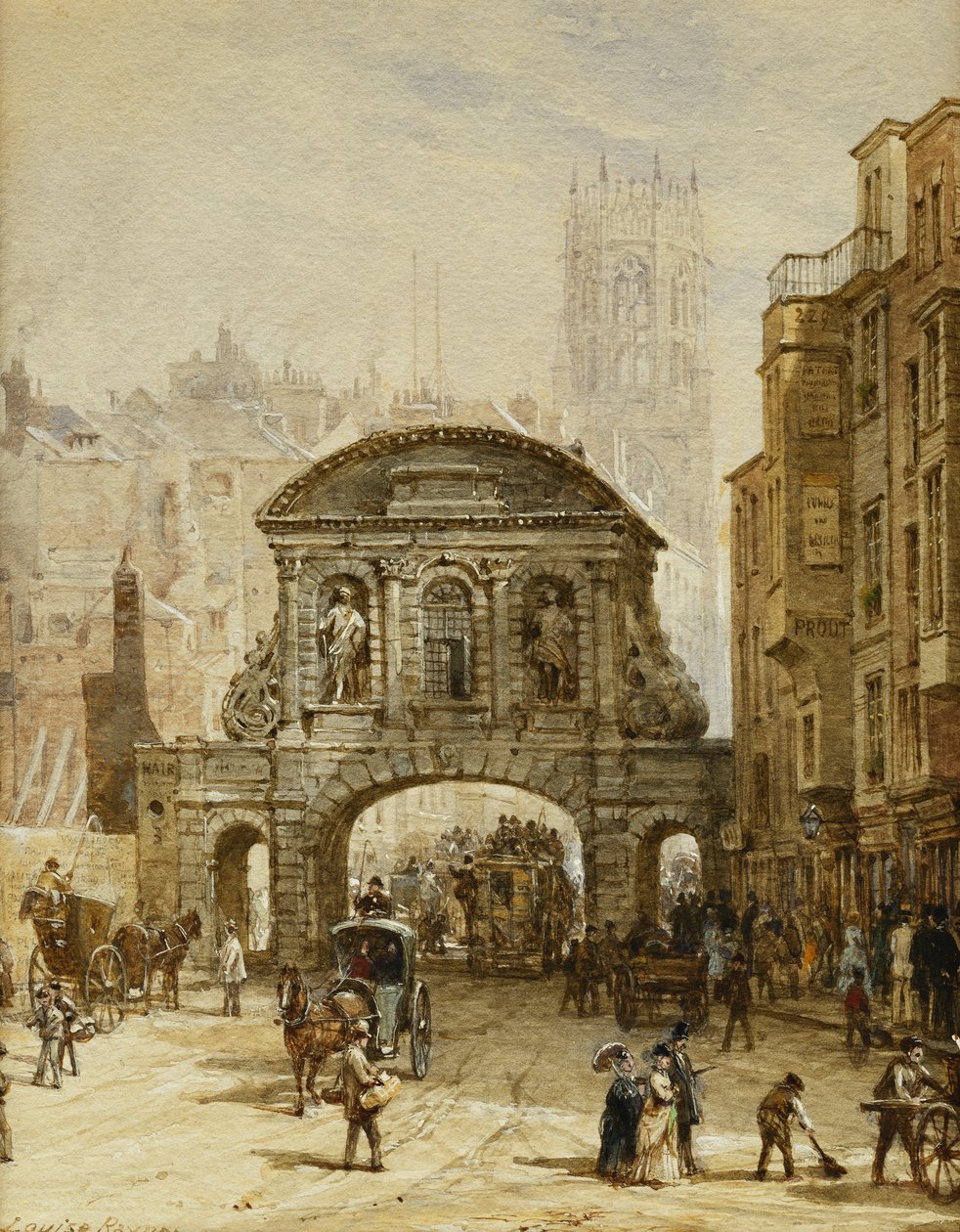 Temple Bar, av Louise Ingram Rayner