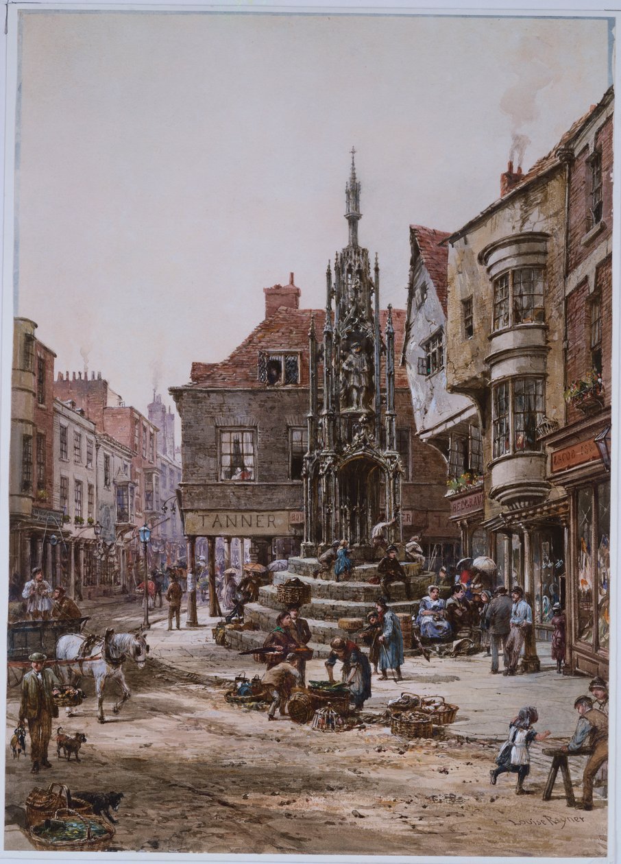 The Cross, Winchester av Louise Ingram Rayner