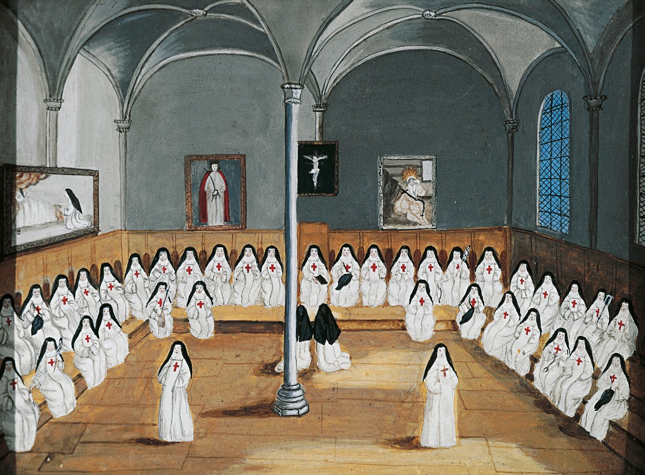Port-Royal des Champs Abbey, kapittel av søstre av Louise Magdeleine Hortemels