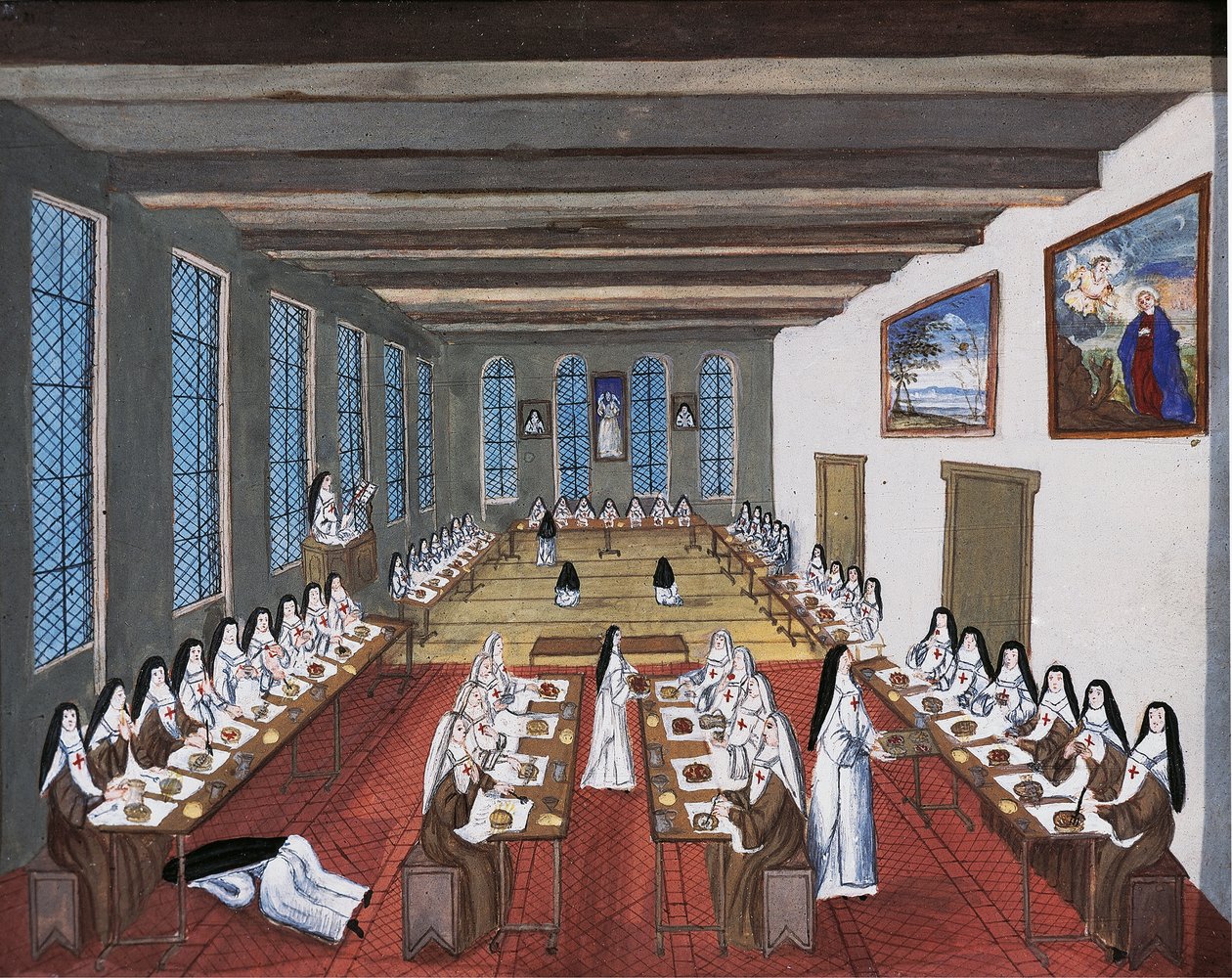 Port-Royal des Champs Abbey, matsal av Louise Magdeleine Hortemels