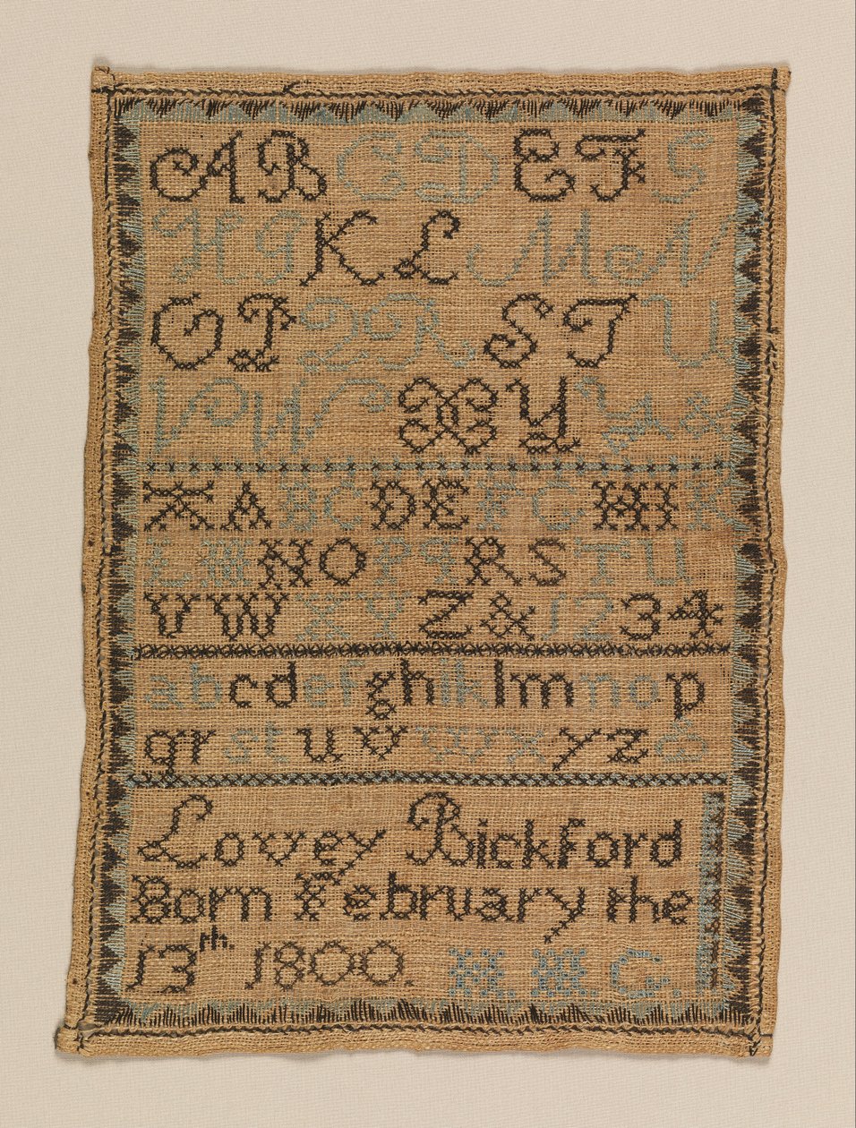 Prøvetaker av Lovey Bickford
