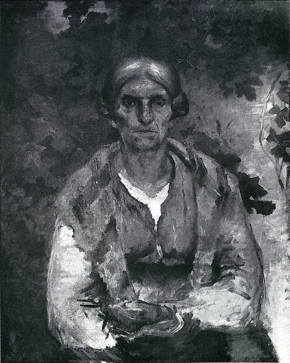 Gammel italiensk jente av Lovis Corinth