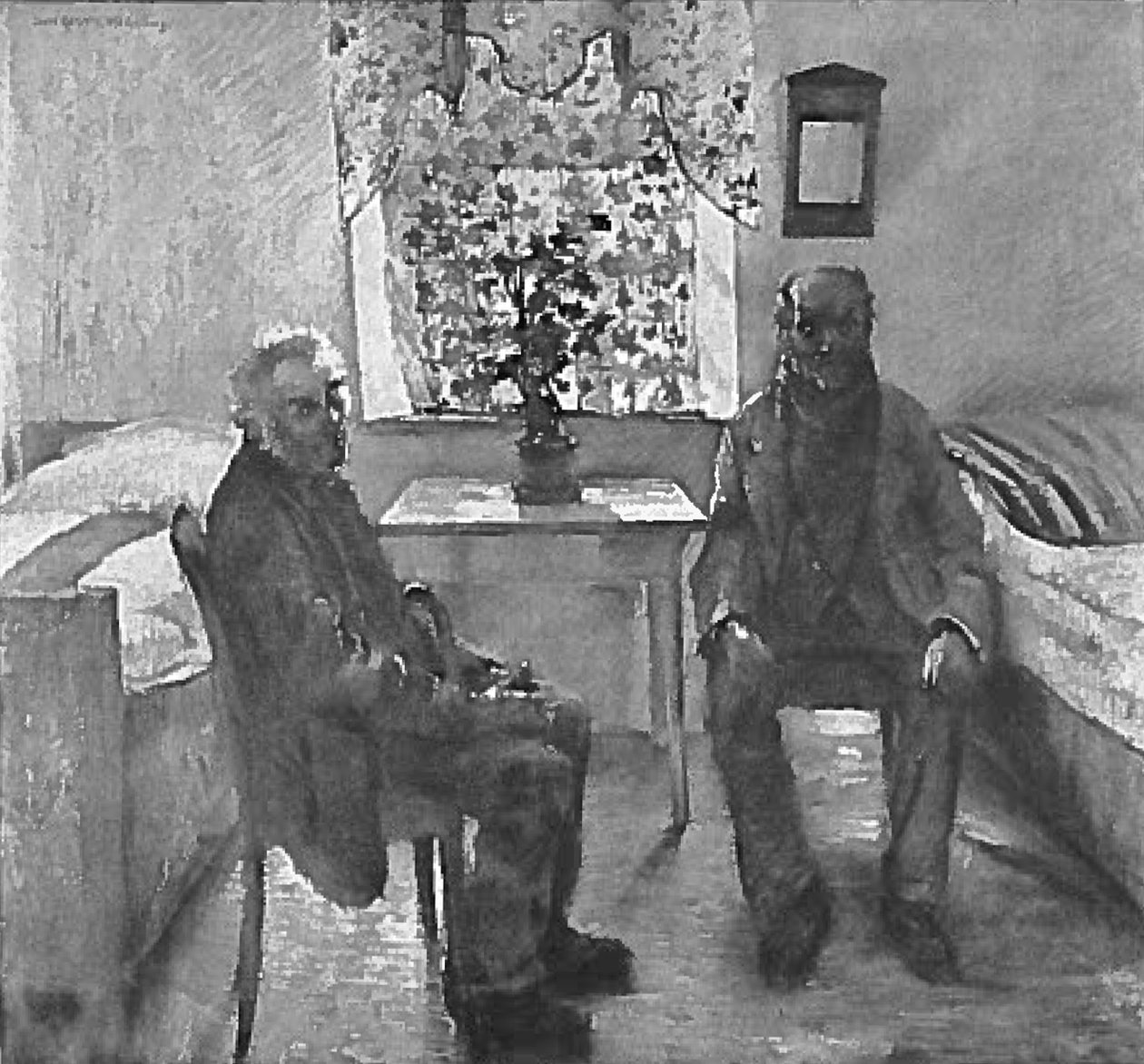Altmannerhaus i Kraiburgn av Lovis Corinth