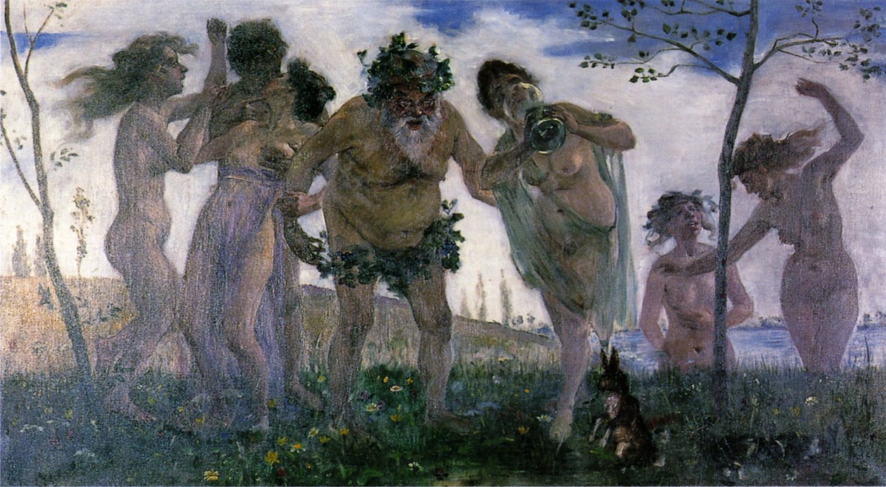 bachchantenzugan av Lovis Corinth