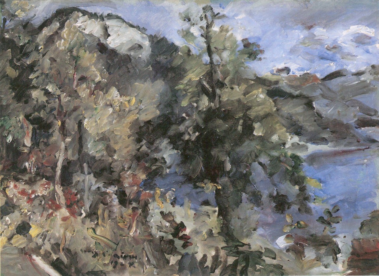 Jochberg på Walchensee av Lovis Corinth