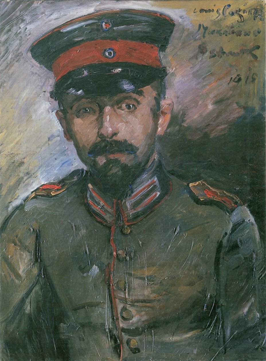 Maleren Makkabaus-Hermann Struck av Lovis Corinth