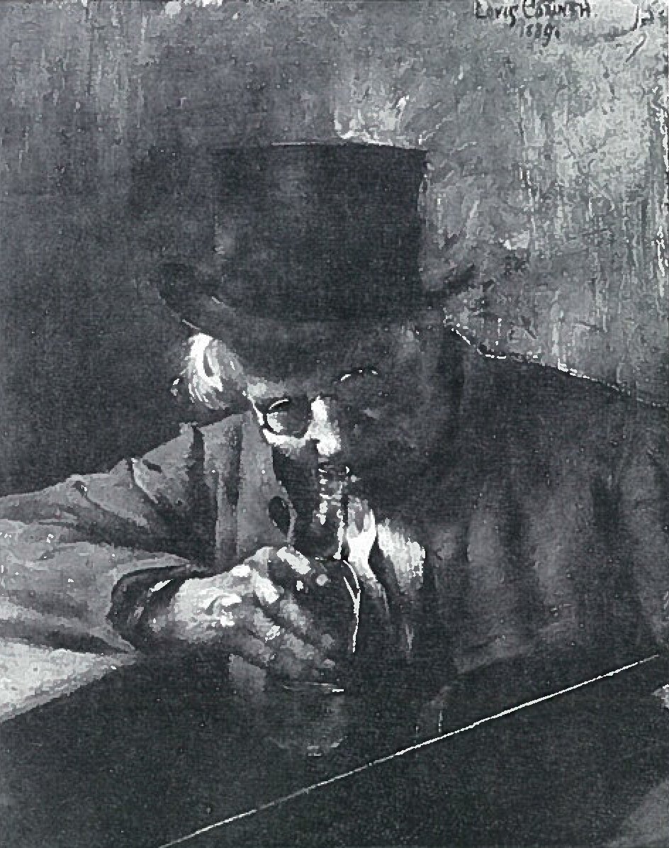 Den gamle drikkeren av Lovis Corinth