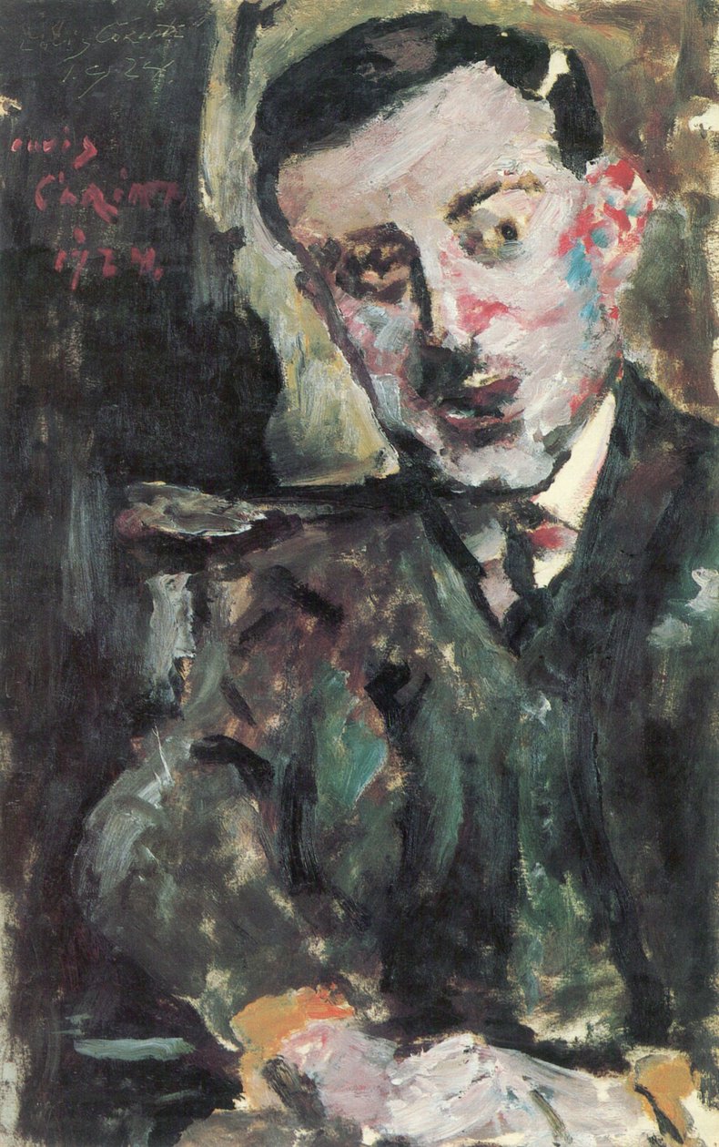 Dr. Arthur Rosen im Stuhl av Lovis Corinth