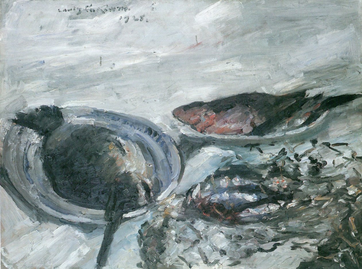 Fish stillbenn av Lovis Corinth