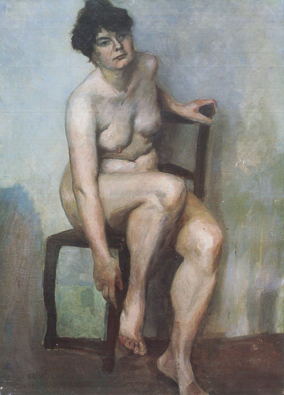 Naken kvinne av Lovis Corinth