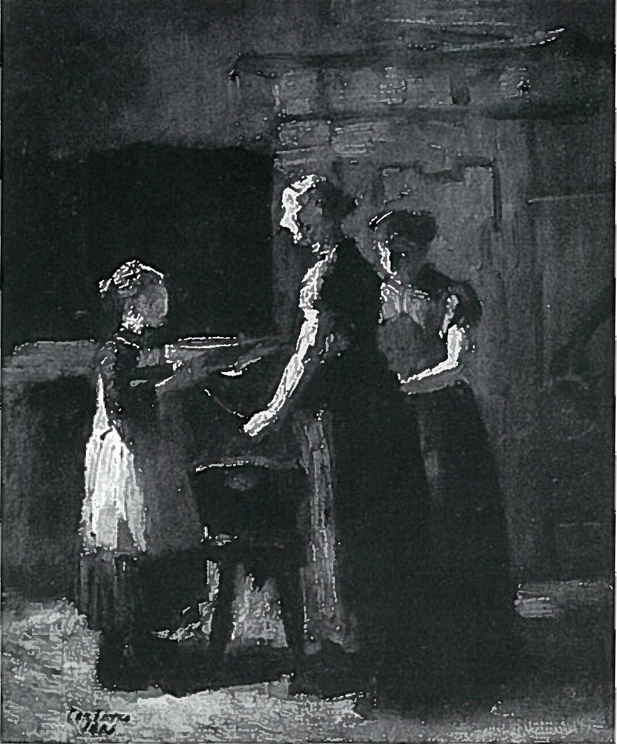 Studier i fiskerhuset av Lovis Corinth