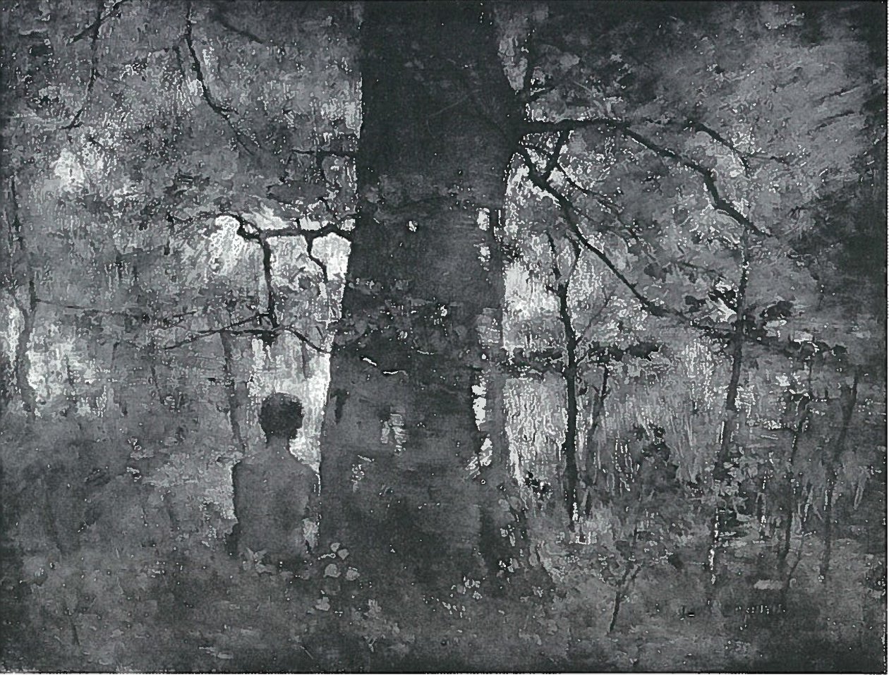 Im Walden av Lovis Corinth