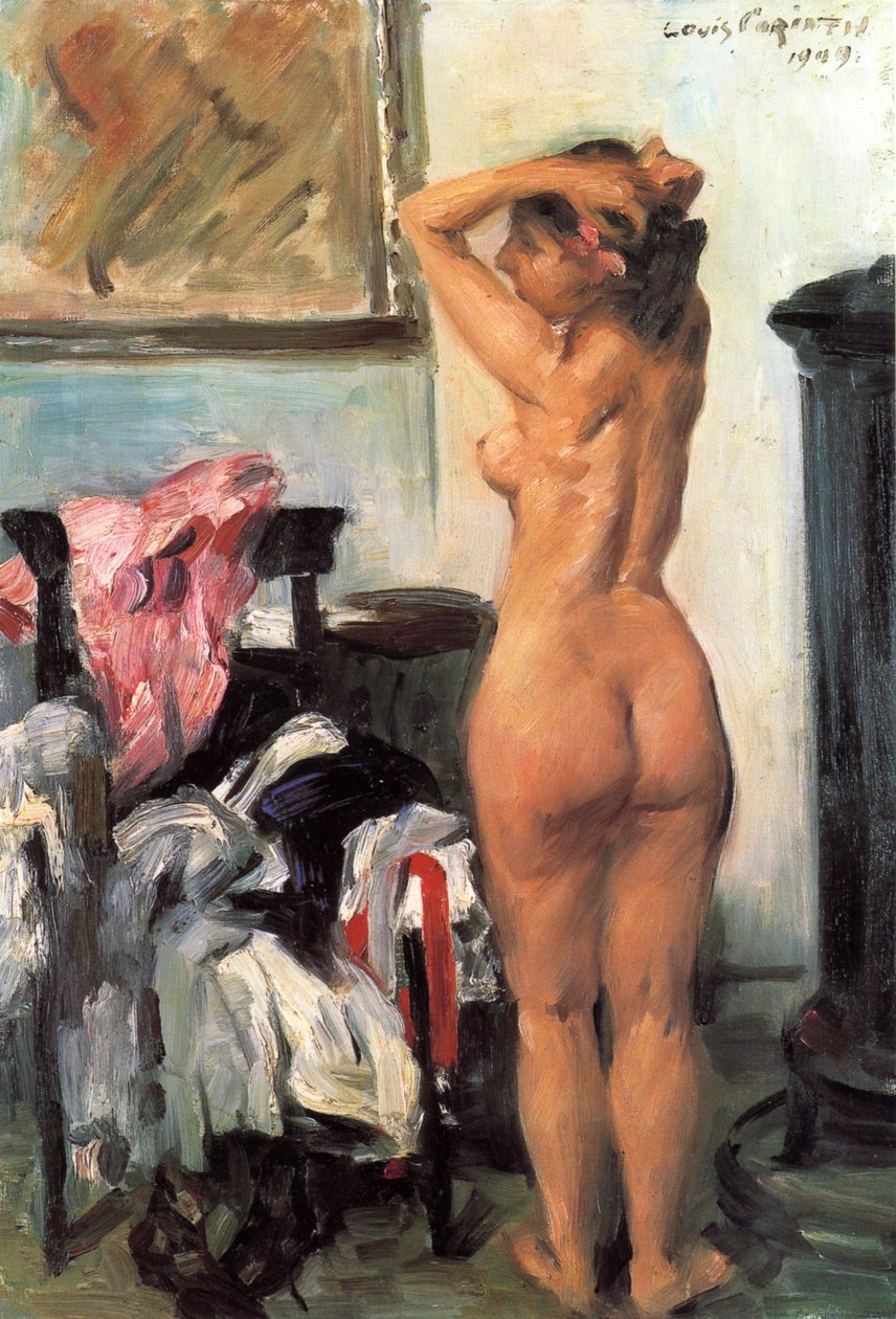 Modellbrudd av Lovis Corinth
