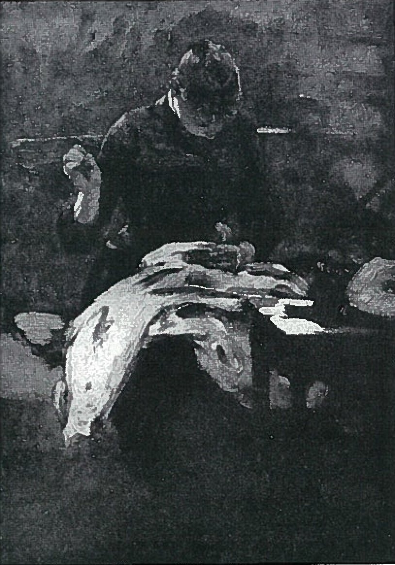 Nærmer seg jenta av Lovis Corinth