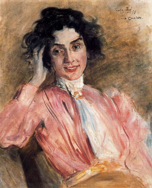 Portrett av Centa Bren av Lovis Corinth