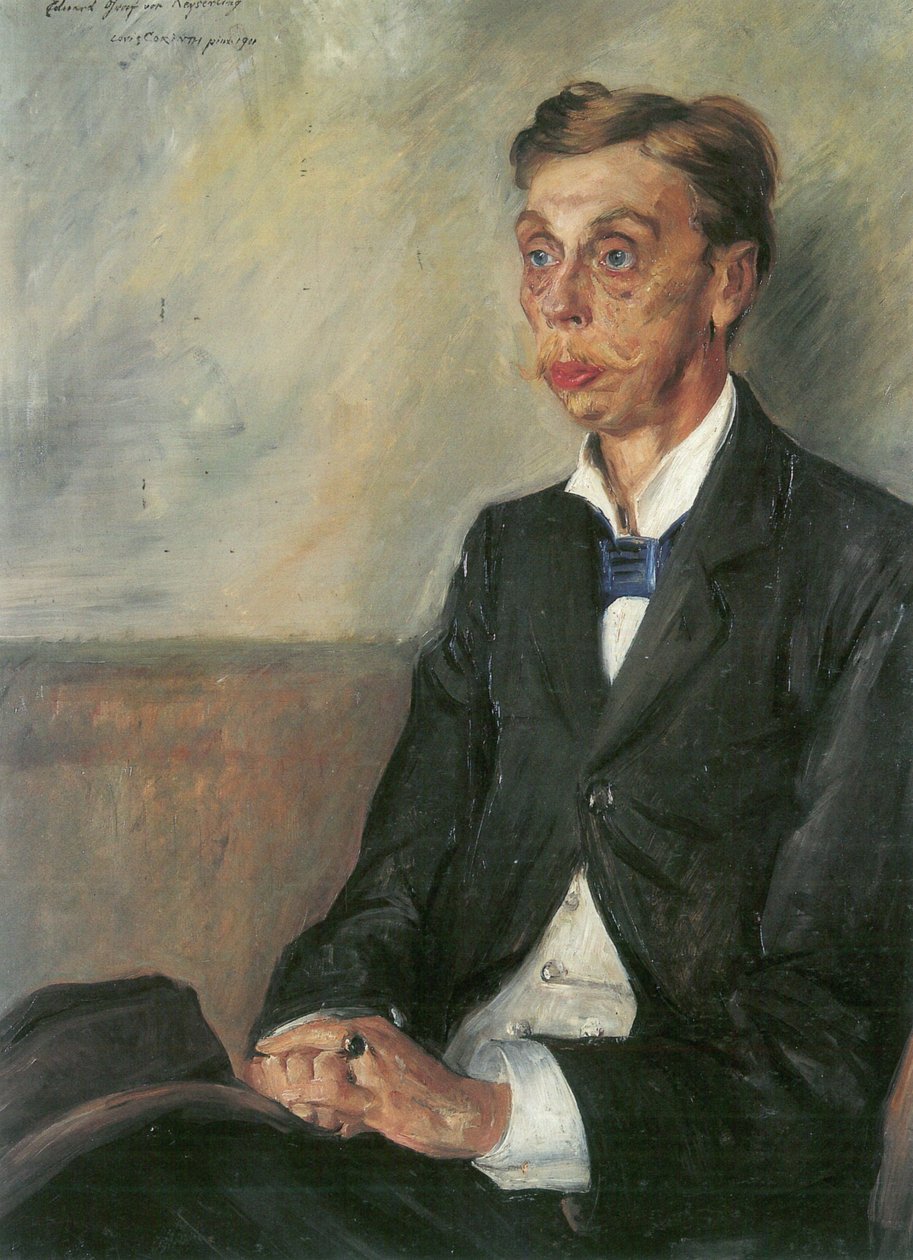 Portrett Eduard Graf von Keyserlingk av Lovis Corinth