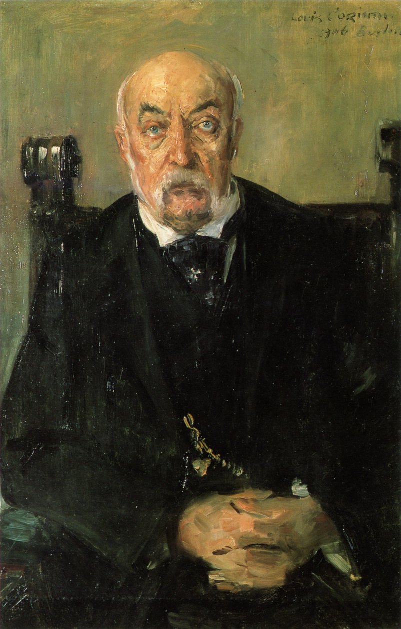 Portrett av Grand Lodge Master Zollnern av Lovis Corinth