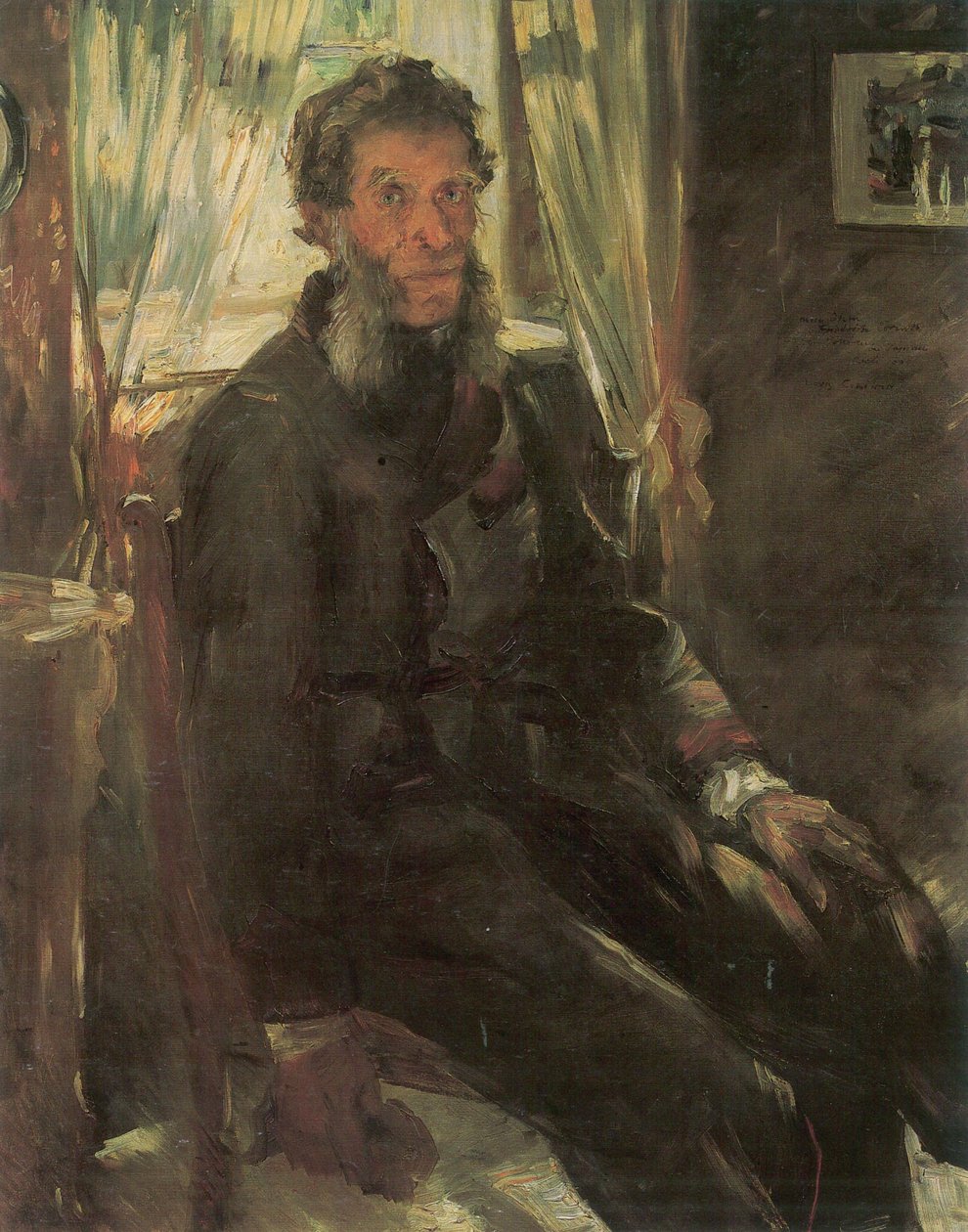 Portrett av Ohm Friedrich Corinthn av Lovis Corinth