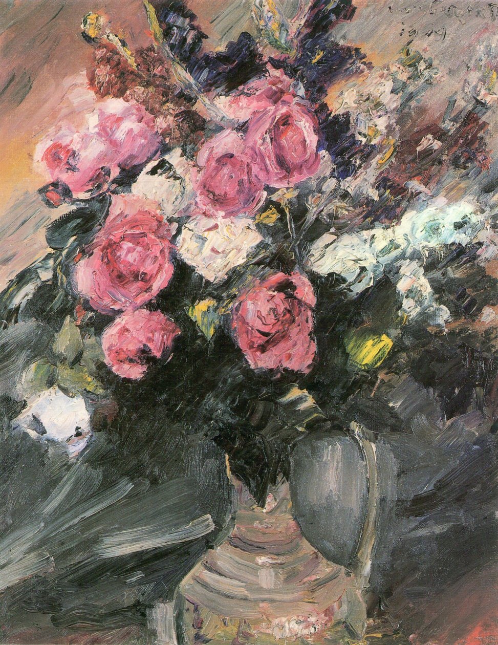 Rosenn av Lovis Corinth