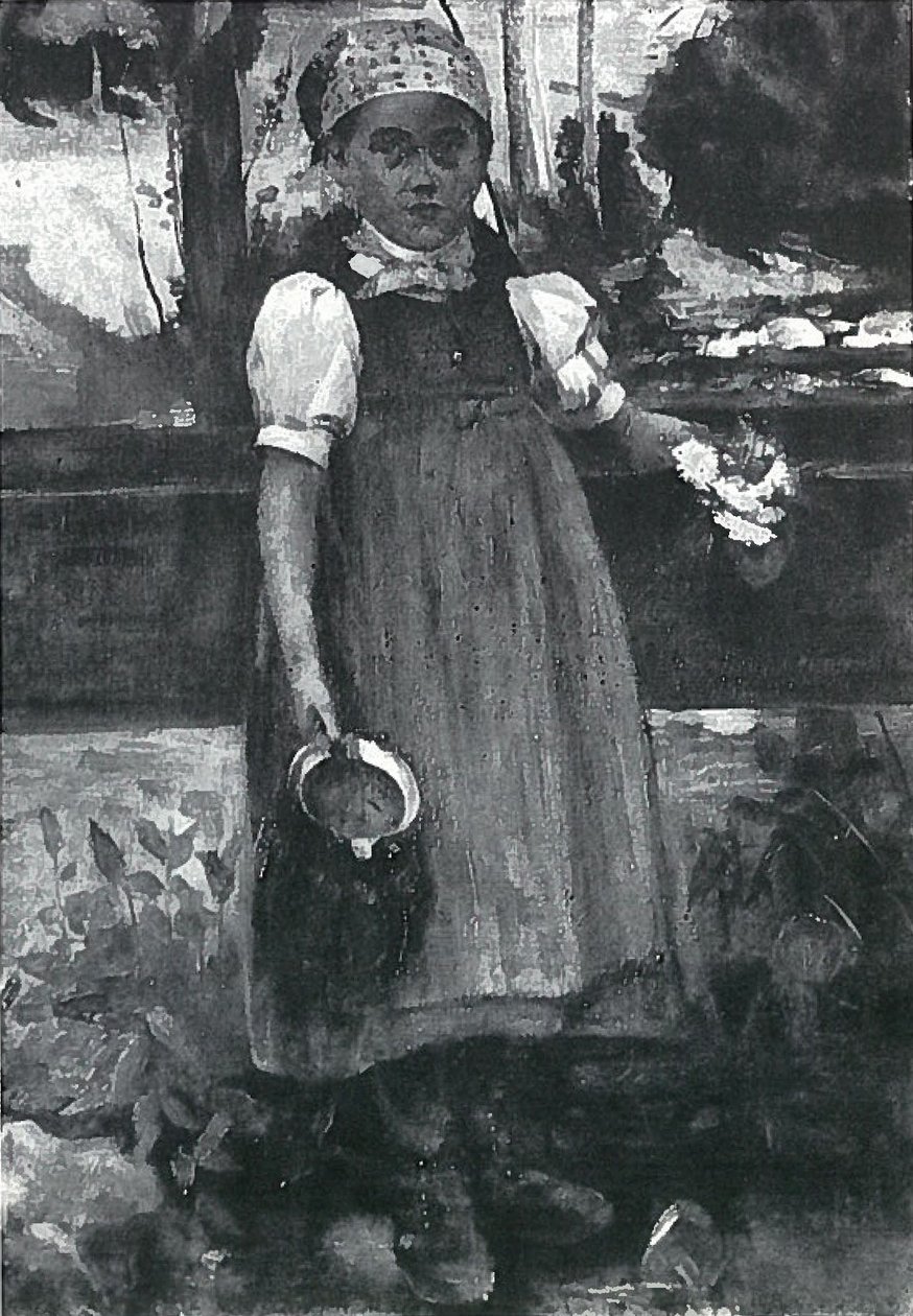 Schwarzwald -jenta Marien av Lovis Corinth
