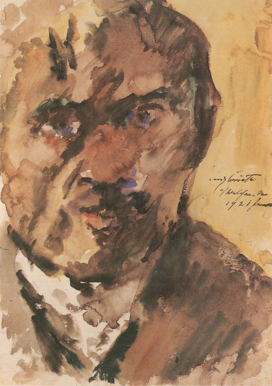 Selvportrett av Lovis Corinth