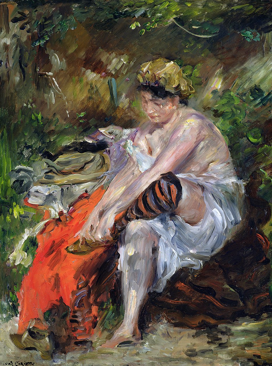 Etter The Swim, 1906 av Lovis Corinth