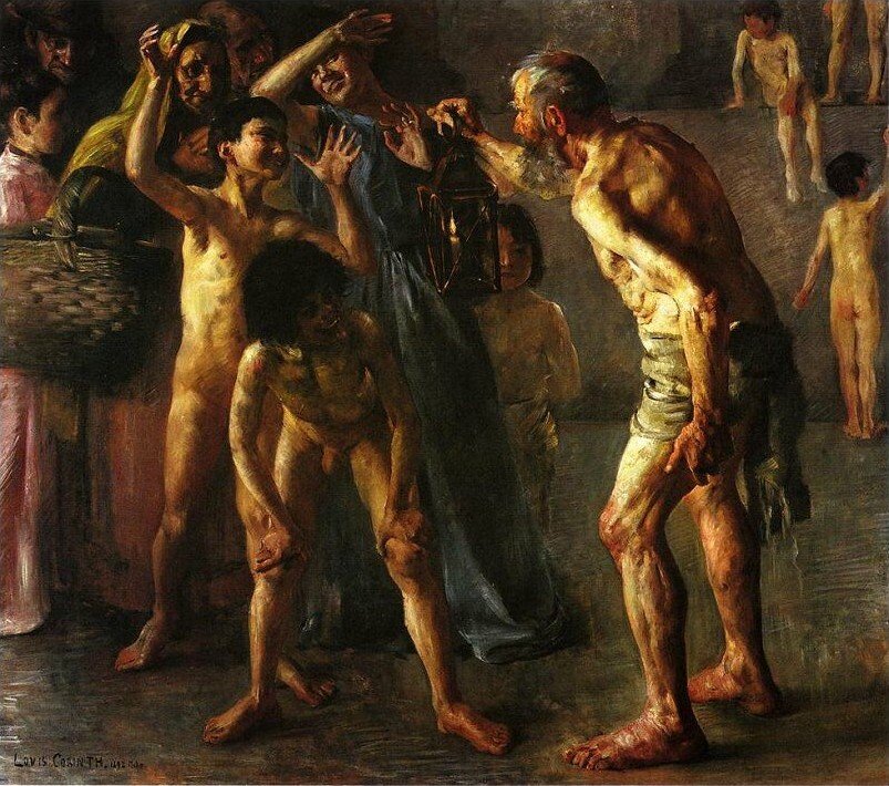 Diogener av Lovis Corinth