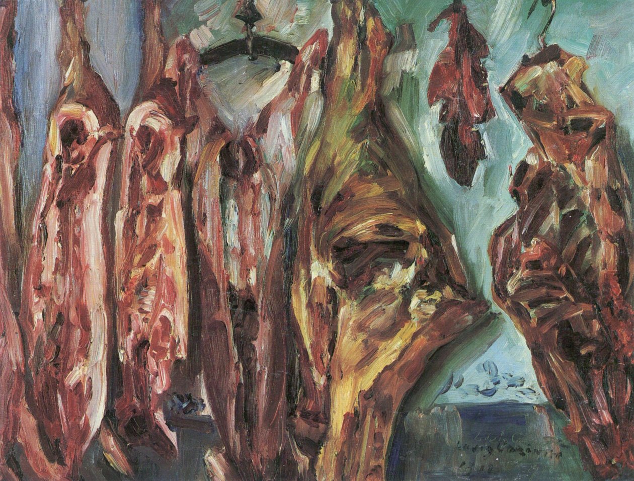 Fish stillbenn av Lovis Corinth