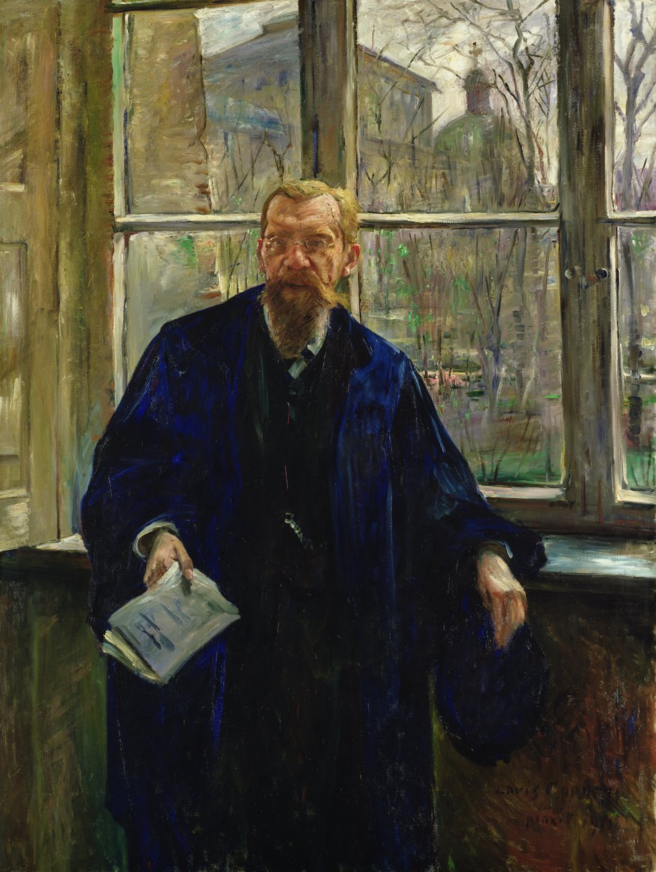 Portrett av Dr Edward Meyer, 1911 av Lovis Corinth
