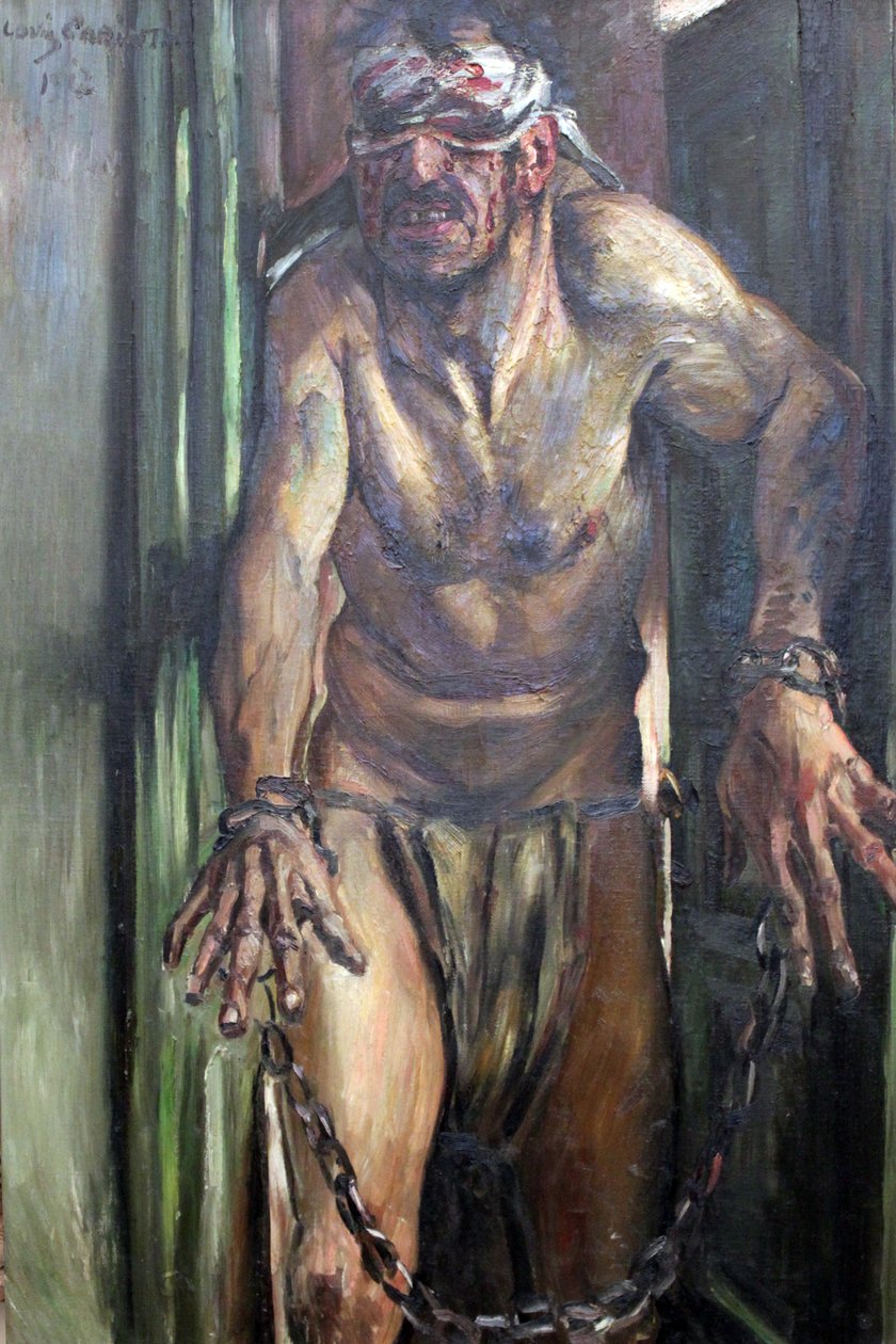 Den blinde Simson av Lovis Corinth