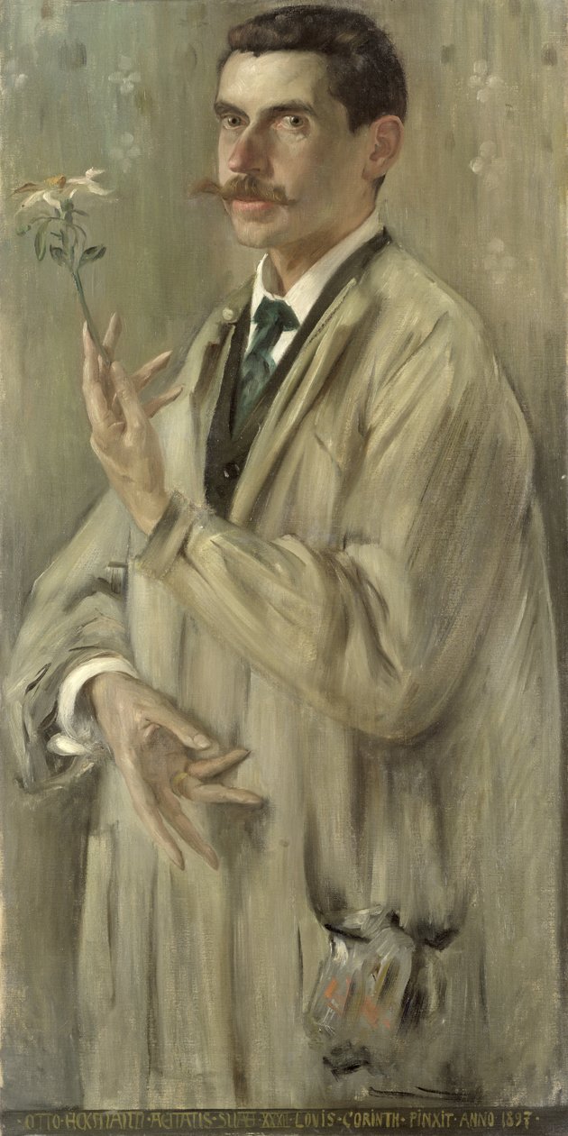 Maleren Otto Eckmann (1865-1902) 1897 av Lovis Corinth