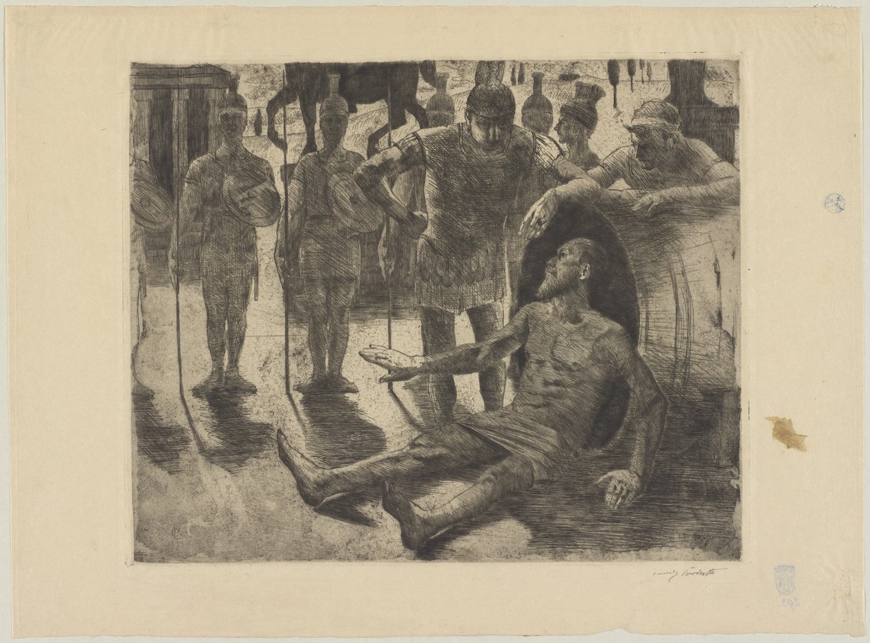 Aleksander og Diogenes av Lovis Corinth