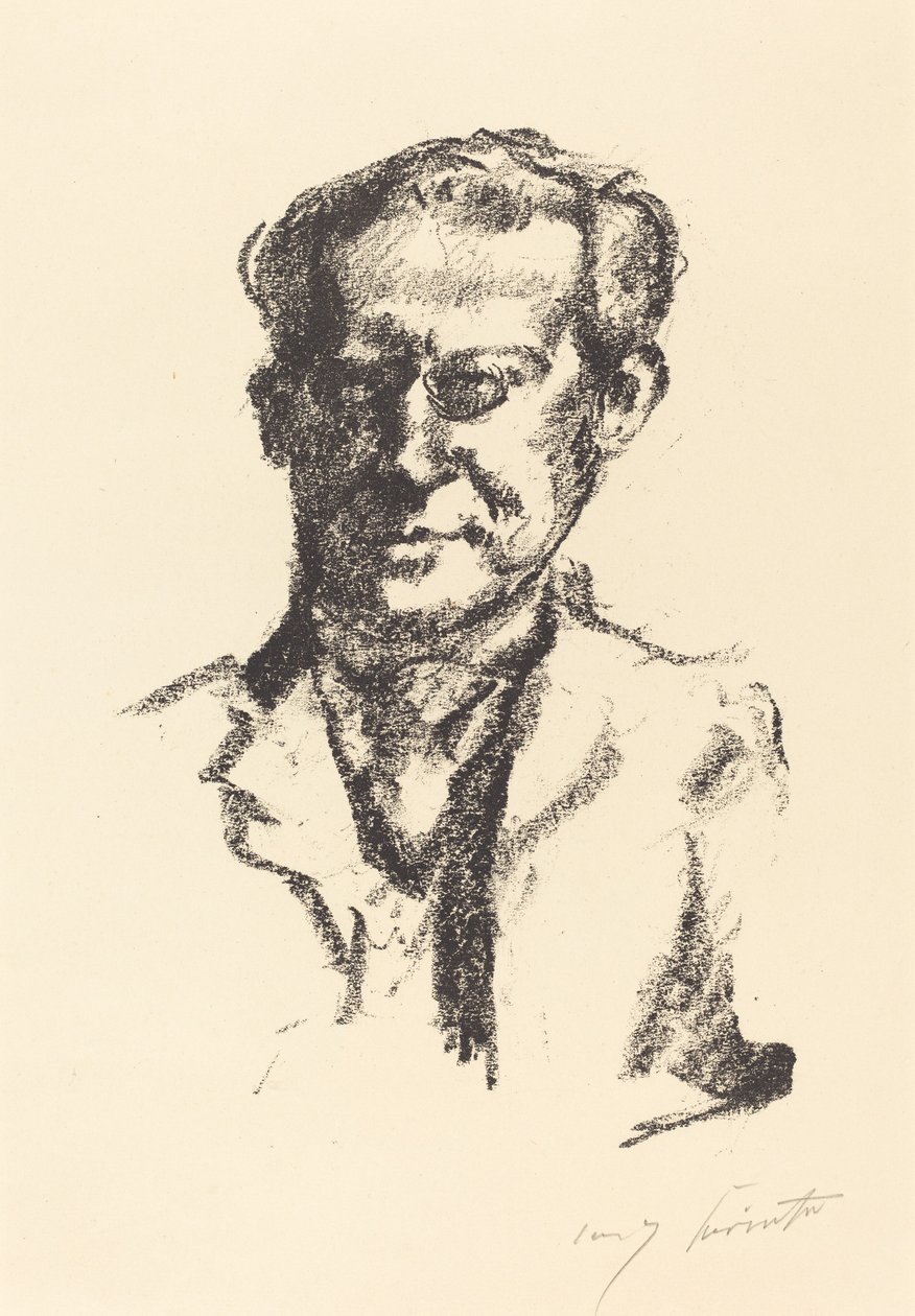 Arno Holz av Lovis Corinth