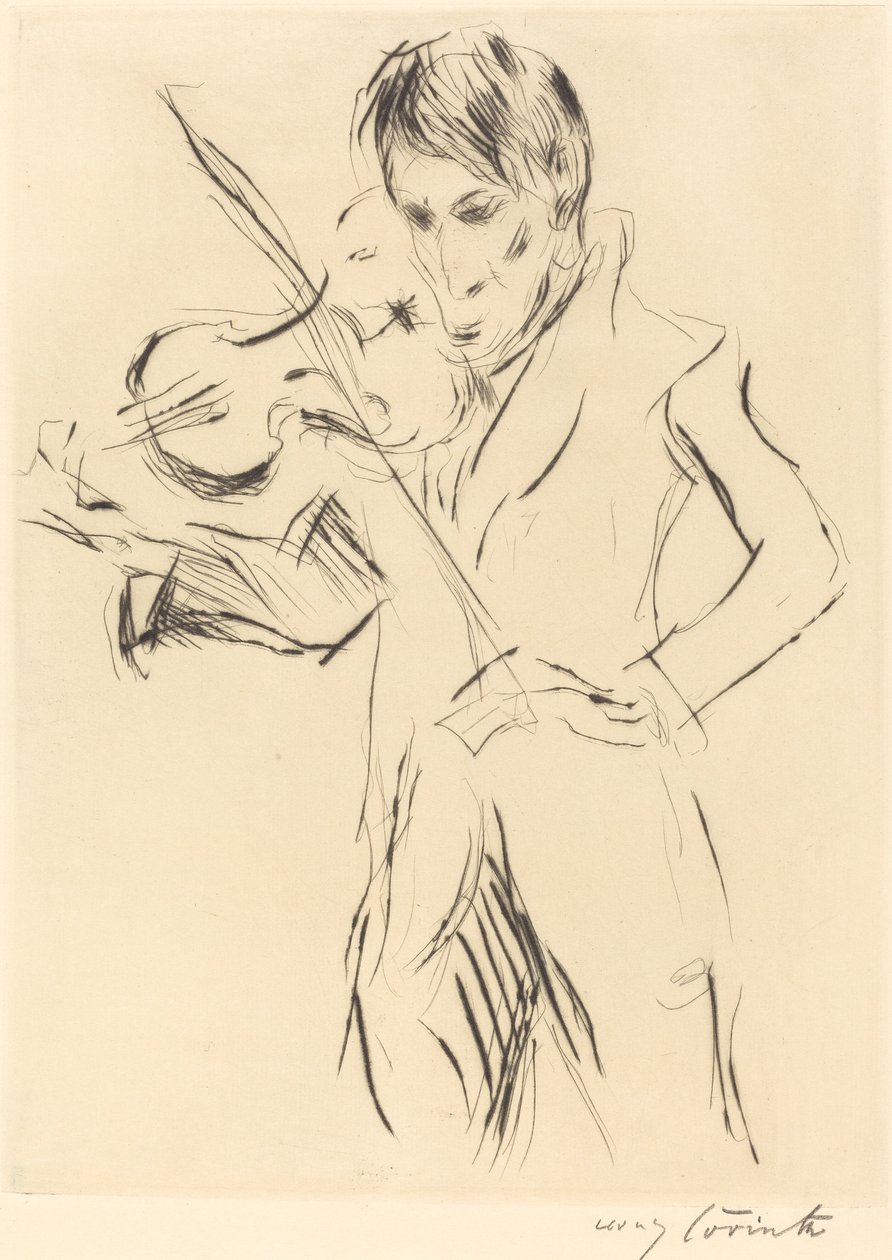 Portrett av Andreas Weissgaerber, 1919. av Lovis Corinth