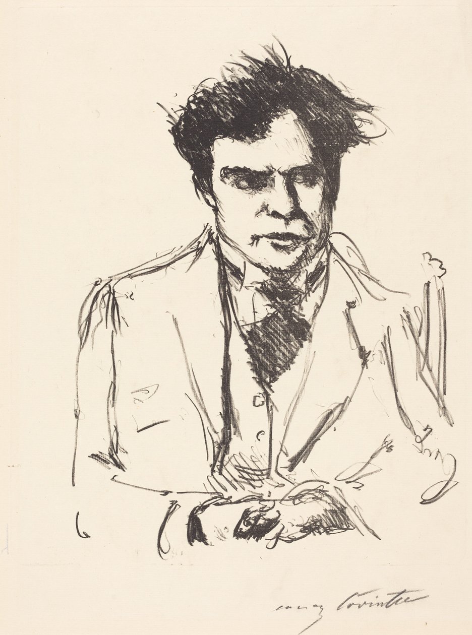 Portrett av Joseph Schwarz av Lovis Corinth