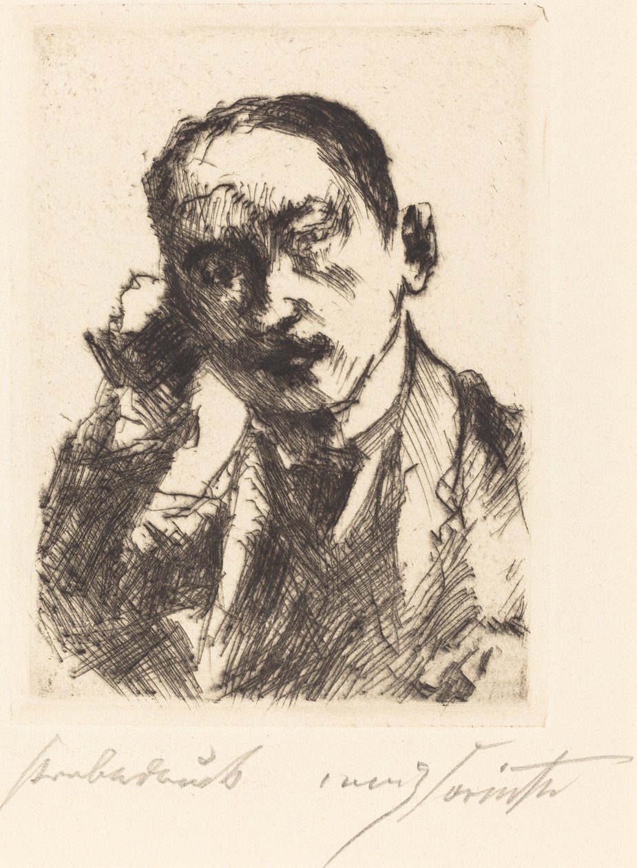 Portrett av K.S. (Portrett av K.S.) av Lovis Corinth