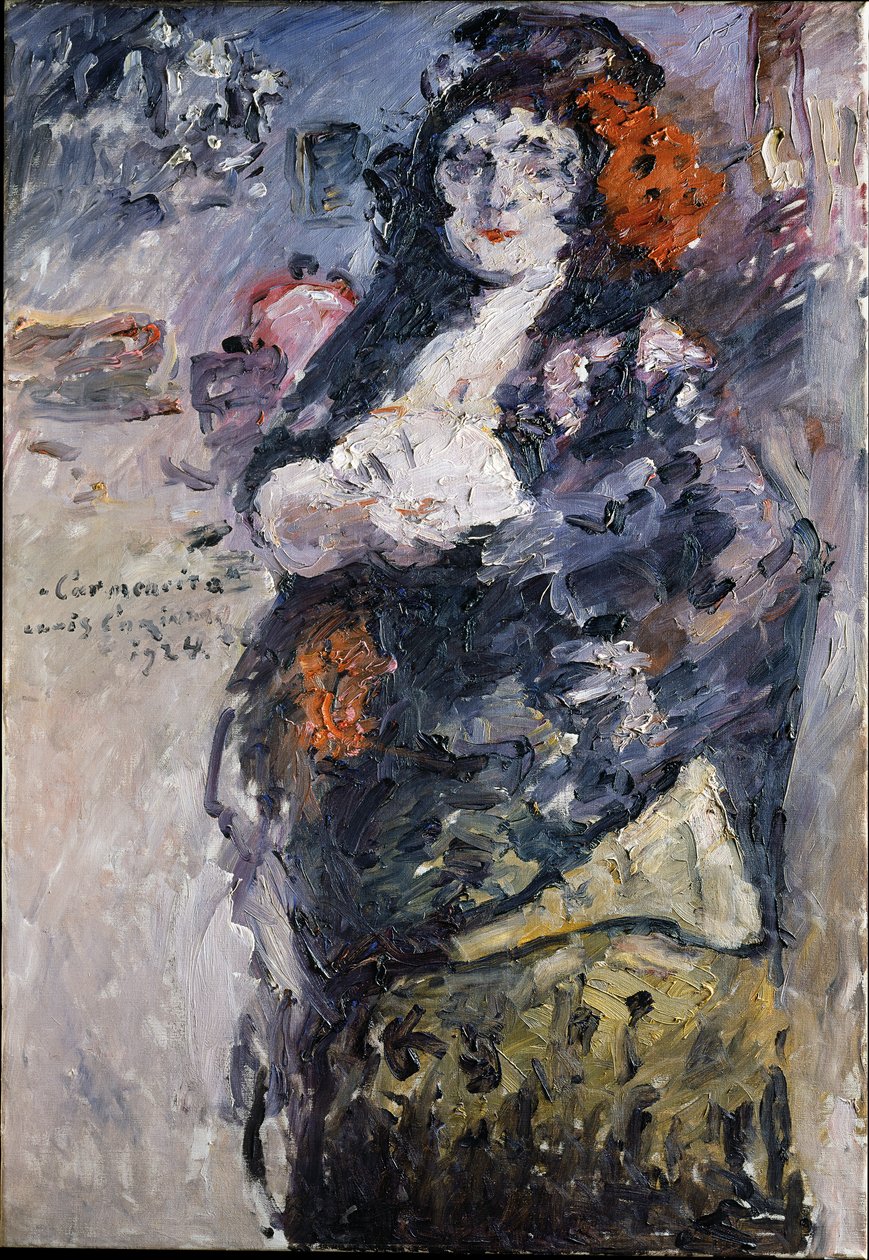 «Carmencita», portrett av Charlotte Berend-Corinth i spansk drakt av Lovis Corinth