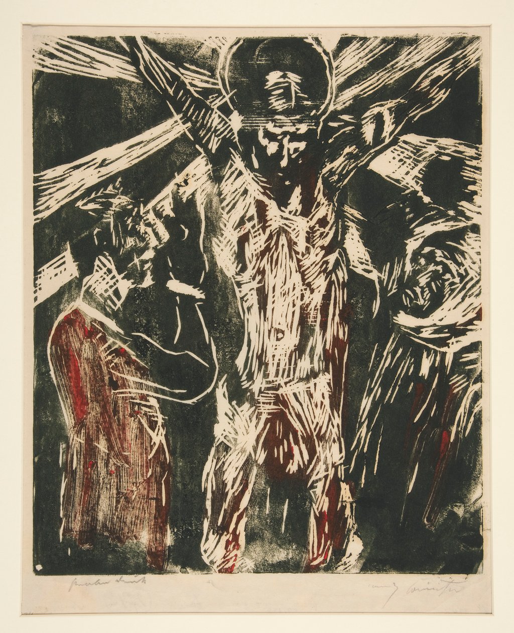 Kristus på korset av Lovis Corinth