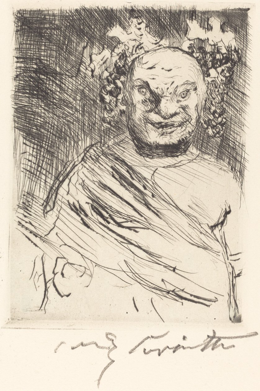 The Gastmahl of Trimalchio: pl. I Banketten i Trimalchio: pl. I, 1919. av Lovis Corinth