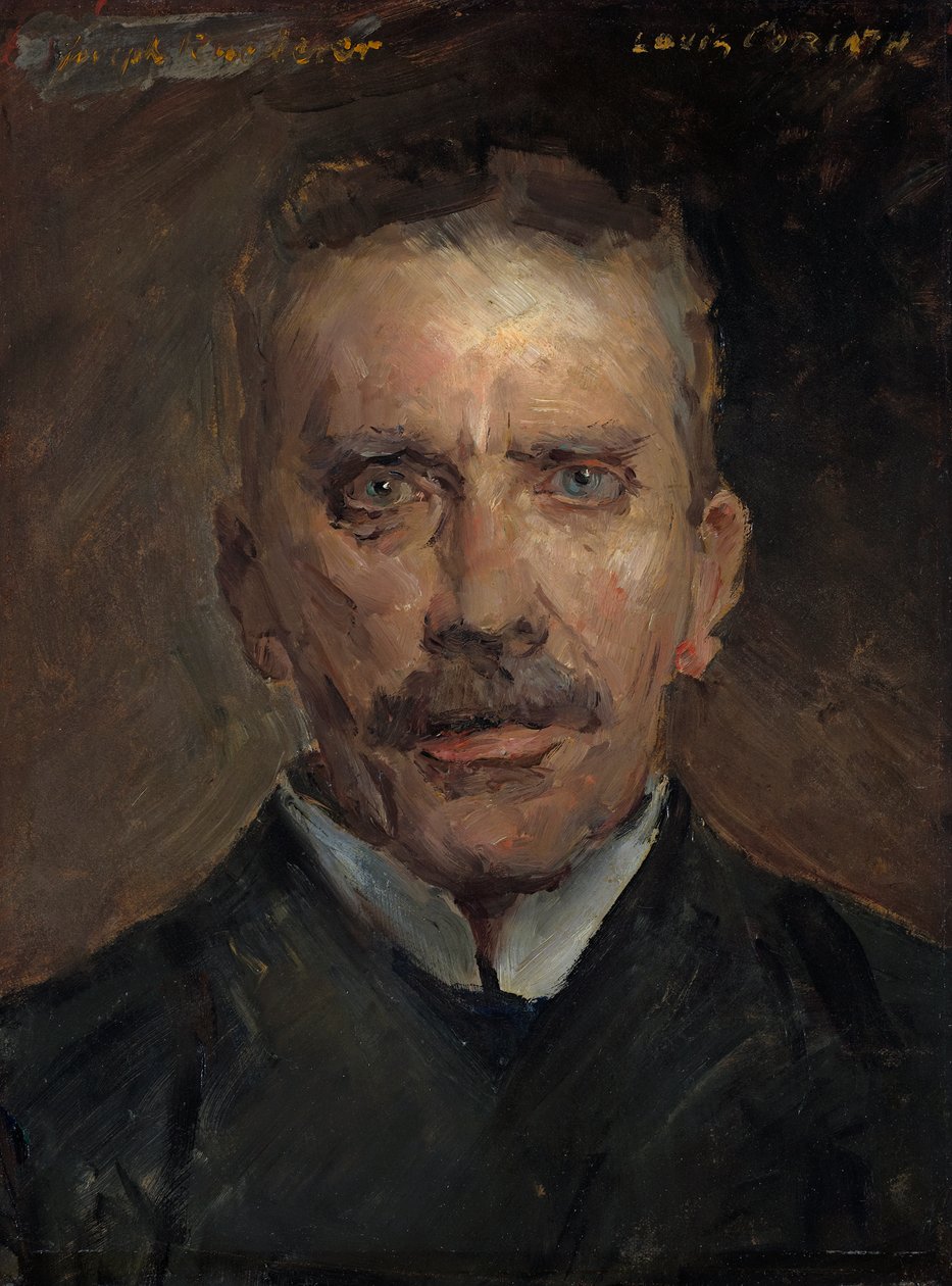 Dikteren Josef Ruederer av Lovis Corinth