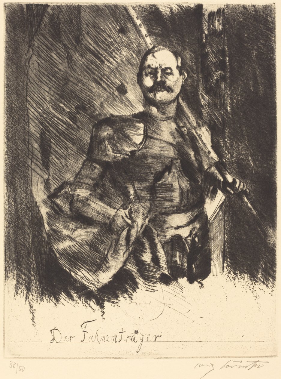 Fanebæreren Fanebæreren, 1920. av Lovis Corinth