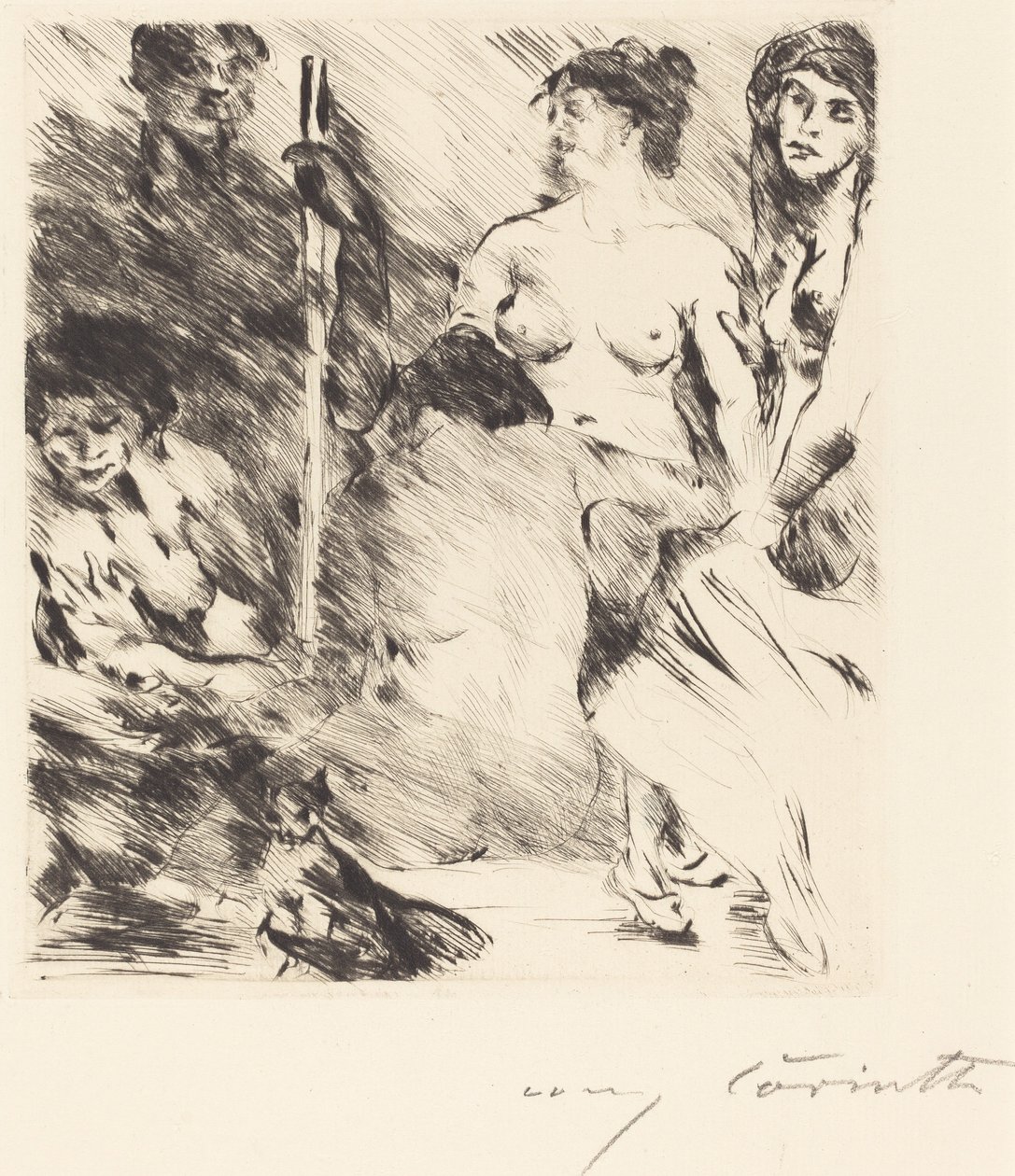 Der Harem The Harem, 1914. av Lovis Corinth
