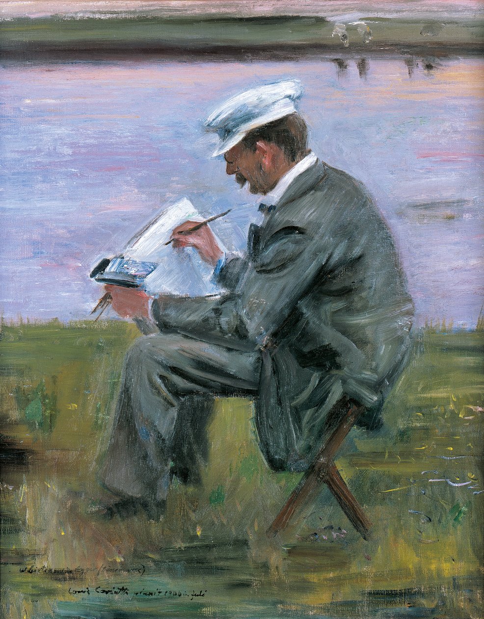 Maleren Leistikow av Lovis Corinth