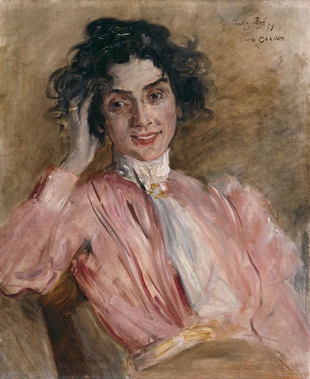 Skuespillerinnen Centa Bré av Lovis Corinth