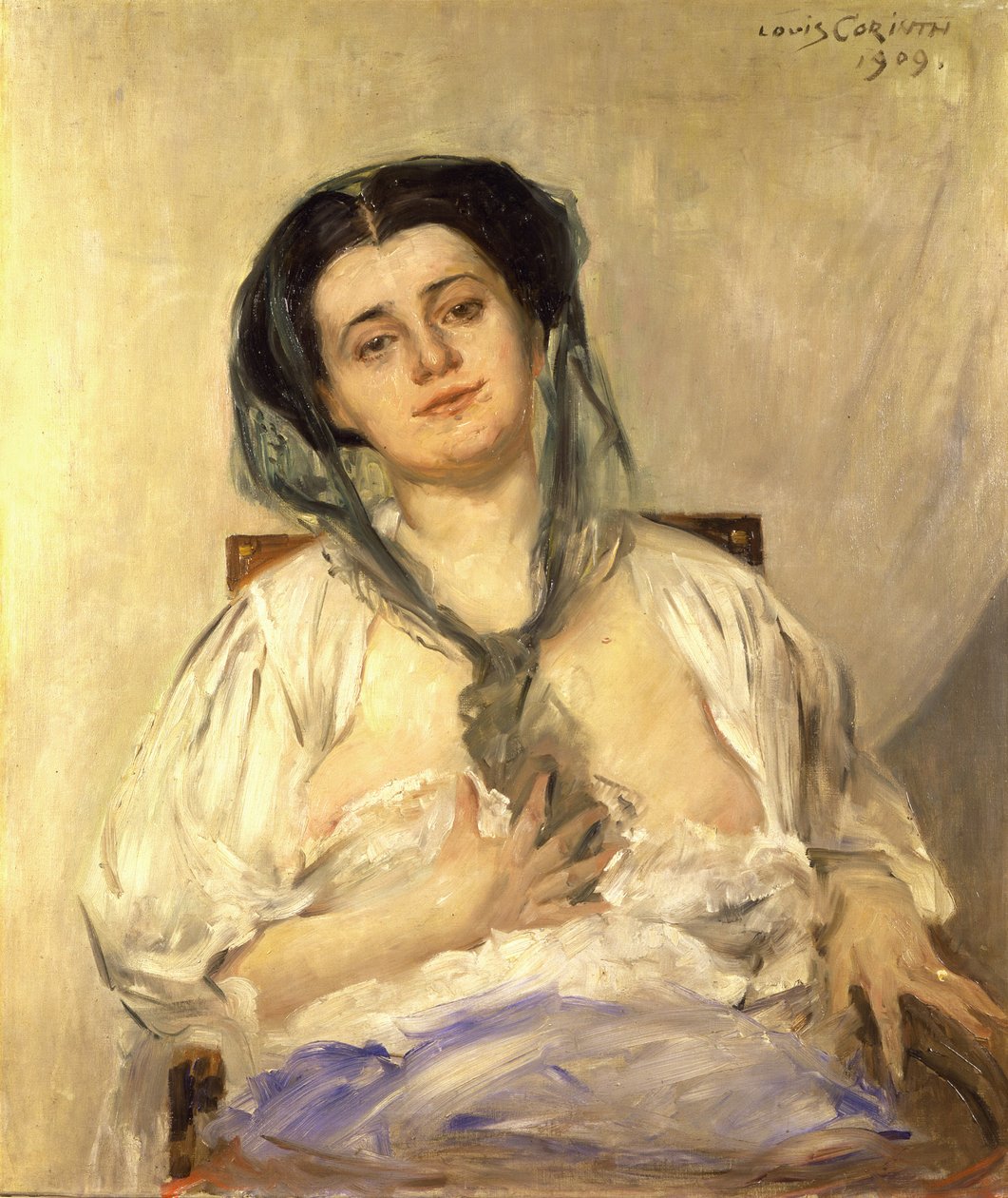 Gravid kvinne av Lovis Corinth